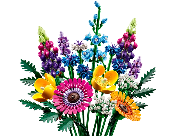 Buket af vilde blomster
