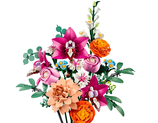 Smuk pink blomsterbuket
