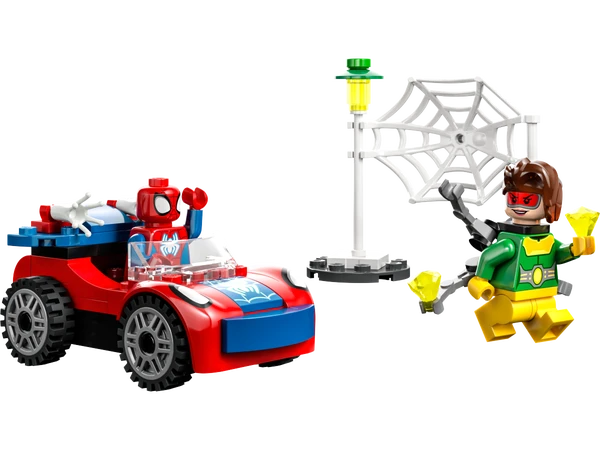 Spider-Mans bil og Doc Ock
