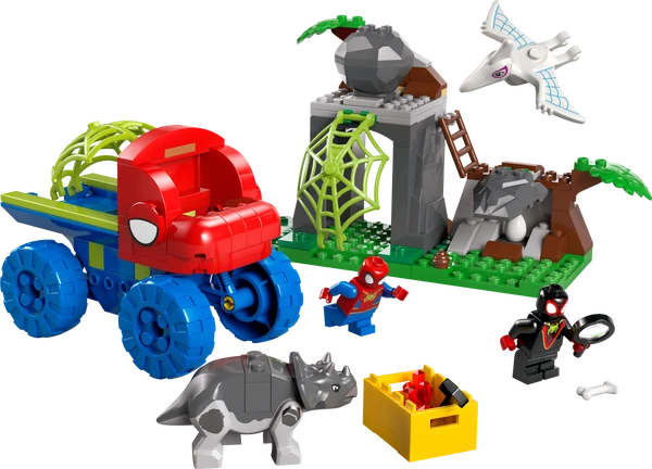 Team Spideys dinotruck-redning