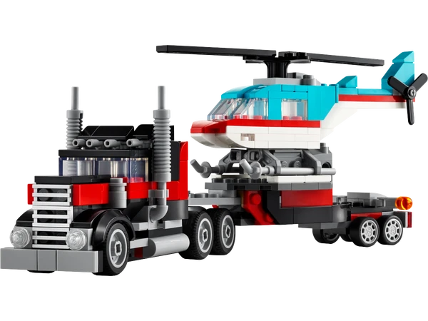 Blokvogn med helikopter