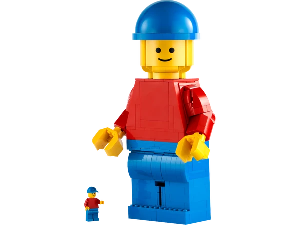 Opskaleret LEGO® minifigur