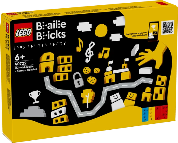 Leg med braille – tysk alfabet