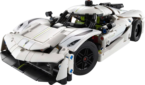 Koenigsegg Jesko Absolut-hyperbil – hvid