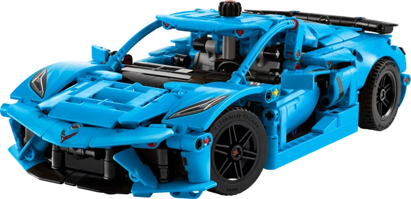 Blå Chevrolet Corvette Stingray