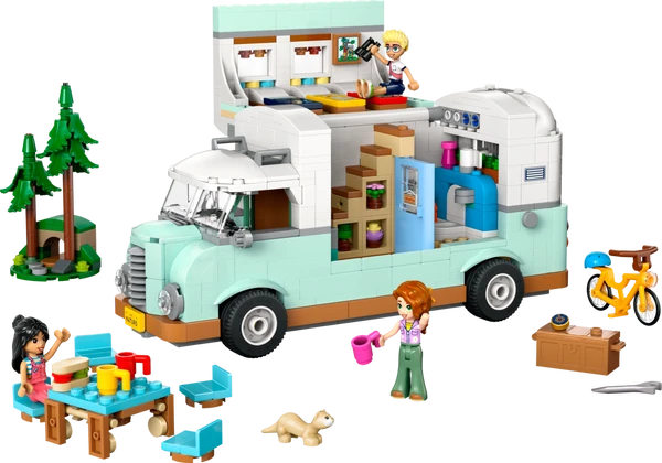 Venskabs-autocamper på eventyr