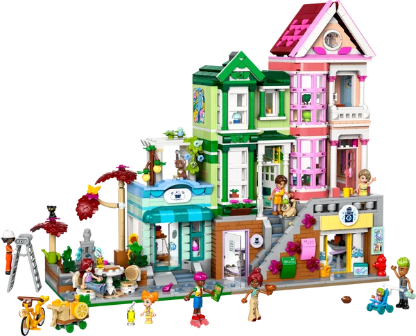 Heartlake City lejligheder og butikker