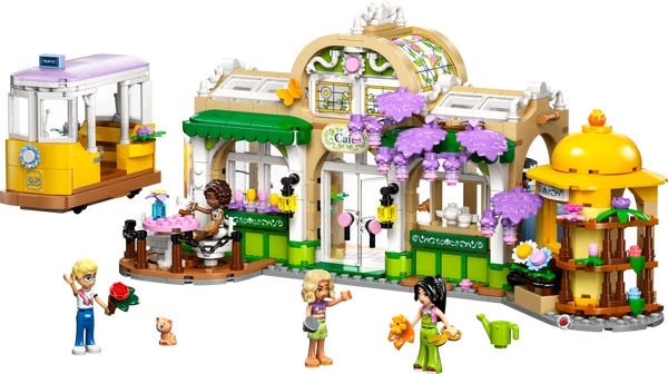 Plantecafé og blomsterbutik