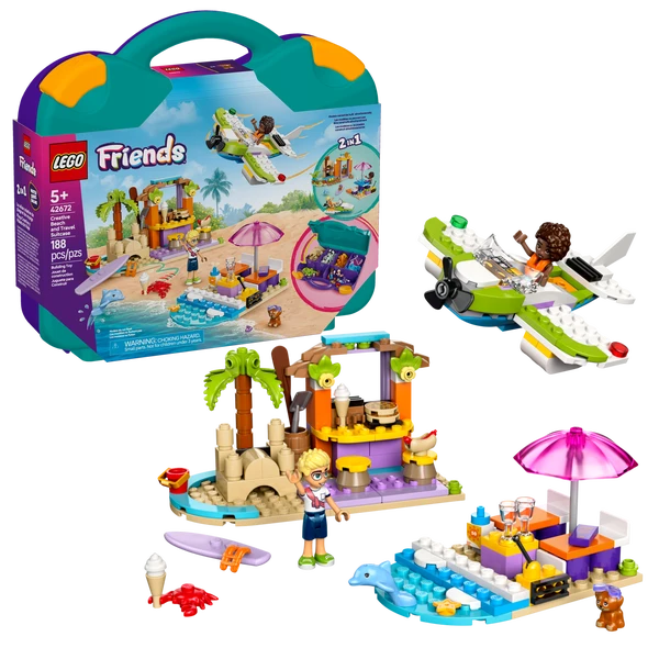 Kreativ strand- og rejsekuffert
