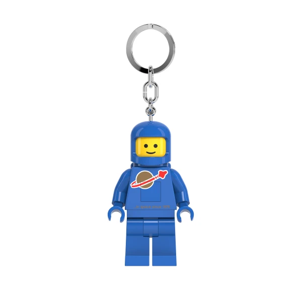 Astronaut-nøglering med lys – blå