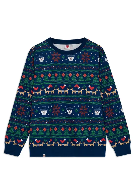 Julesweater til voksne – mørkeblå (5009960)