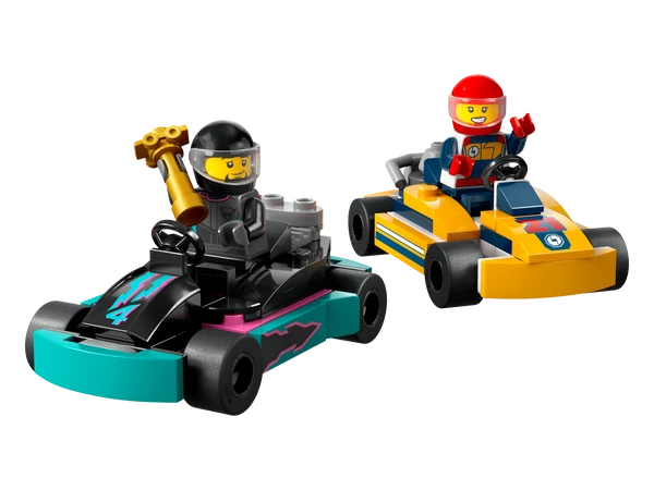 Gokarts og racerkørere