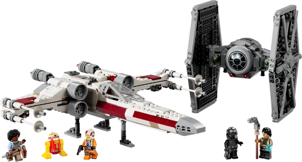 Kombimodel: TIE-jager og X-wing