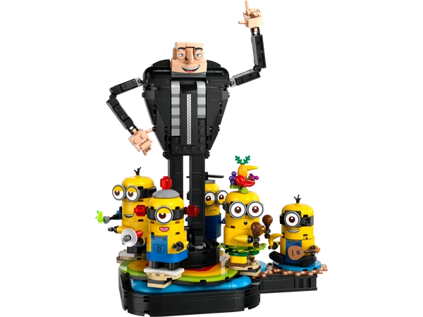 Klodsbygget Gru og Minions