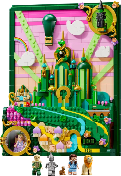 Emerald City-vægkunst