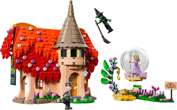 Glinda og Elphaba besøger Munchkinland