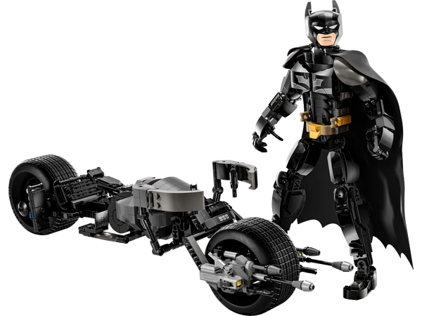 Byg selv-figur af Batman™ og Batpod-motorcyklen