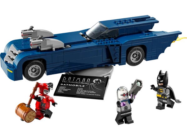 Batman™ og Batmobile™ mod Harley Quinn™ og Mr. Freeze™
