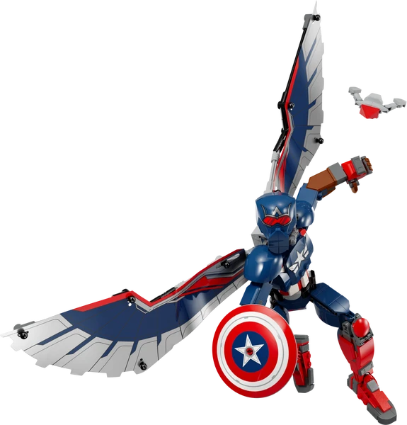 Byg selv-figur af den nye Captain America
