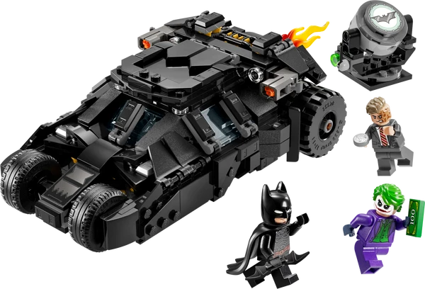 Batmans™ Tumbler mod Two-Face™ og Jokeren