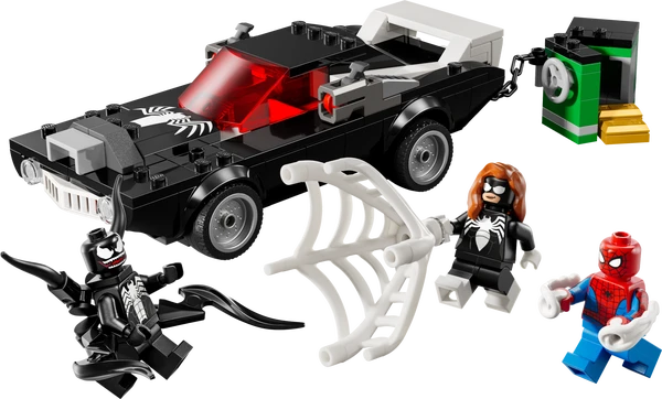 Spider-Man mod Venom-muskelbil
