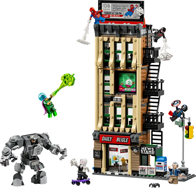 Spider-Man mod Mysterio: Daily Bugle (76342)