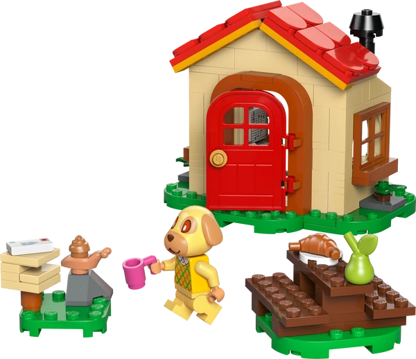Goldie i sit hyggelige hus