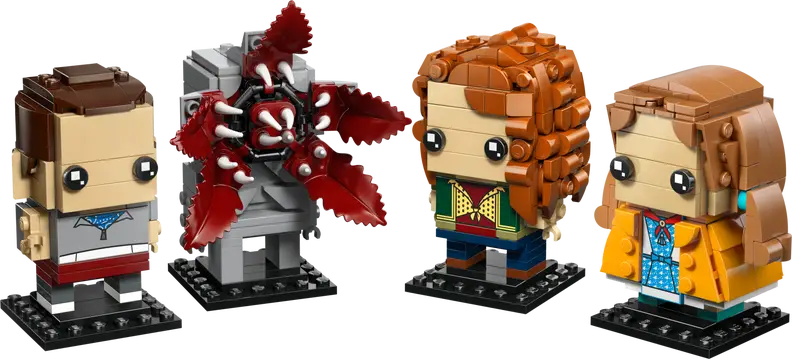 Figurer af Eleven, Max, Demogorgon og Holly (40879)