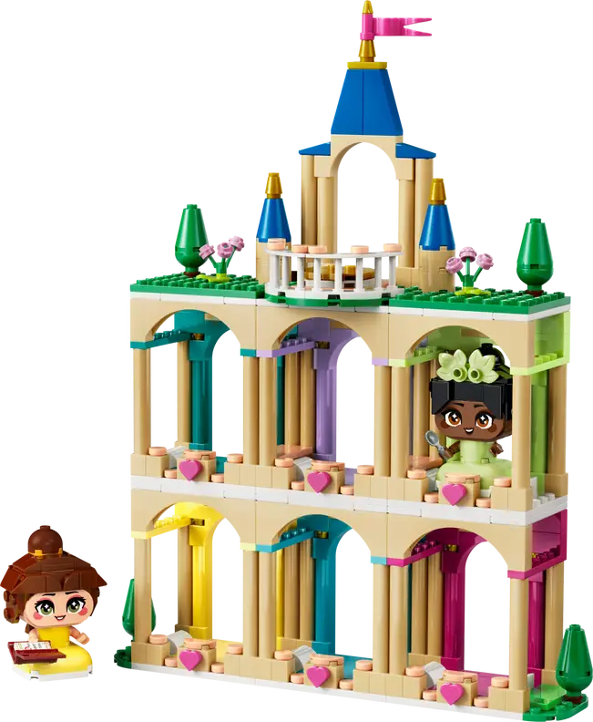 Minimodeller af Belle og Tiana med slot (43291)