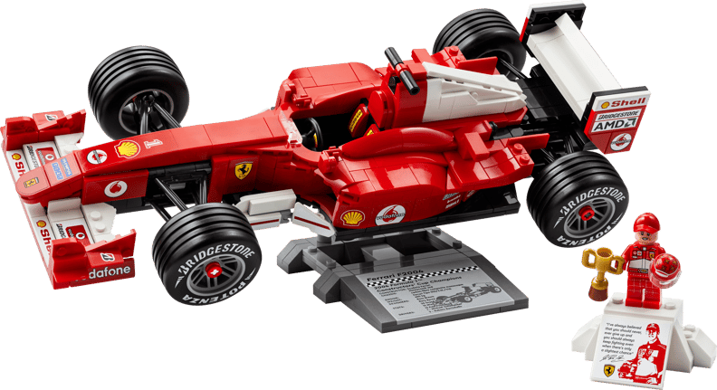 Ferrari F2004 og Michael Schumacher (11375)
