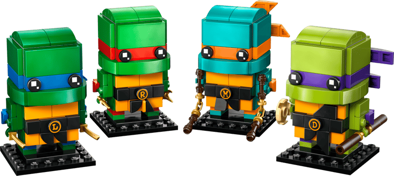 Figurer af Teenage Mutant Ninja Turtles (40878)