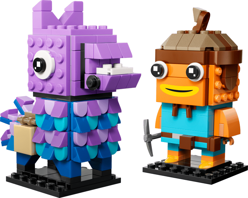 Figurer af Supply Llama og Fishstick (40881)