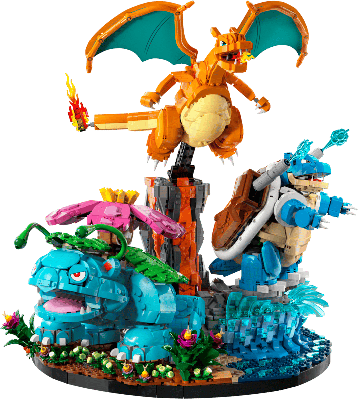 Venusaur, Charizard og Blastoise (72153)