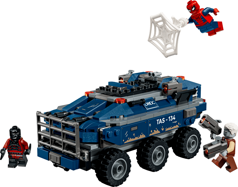 Spider-Mans fængselstransport-jagt (76349)