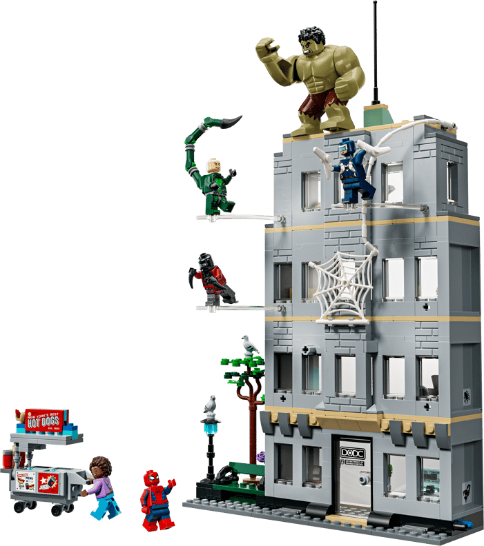 Spider-Man mod Hulk – episk opgør (76350)