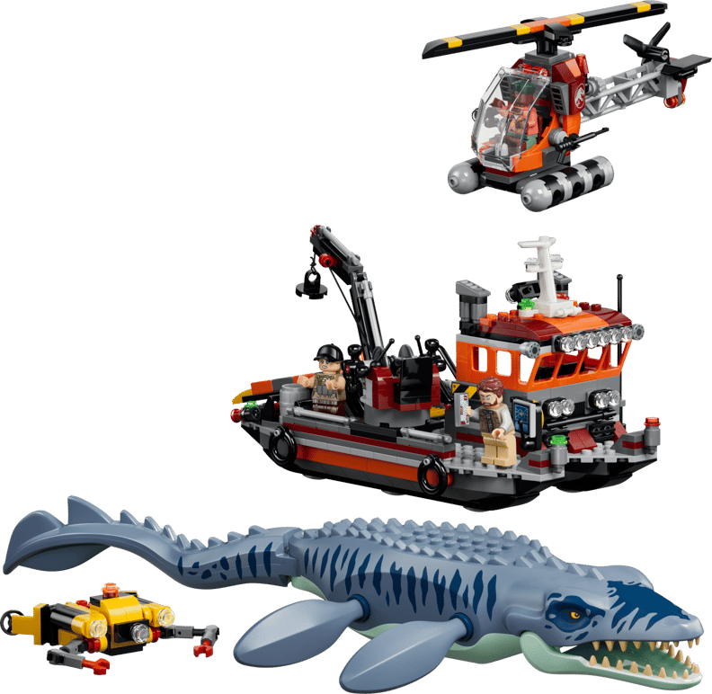 Mosasaurus-dinosaurens bådangreb (77983)