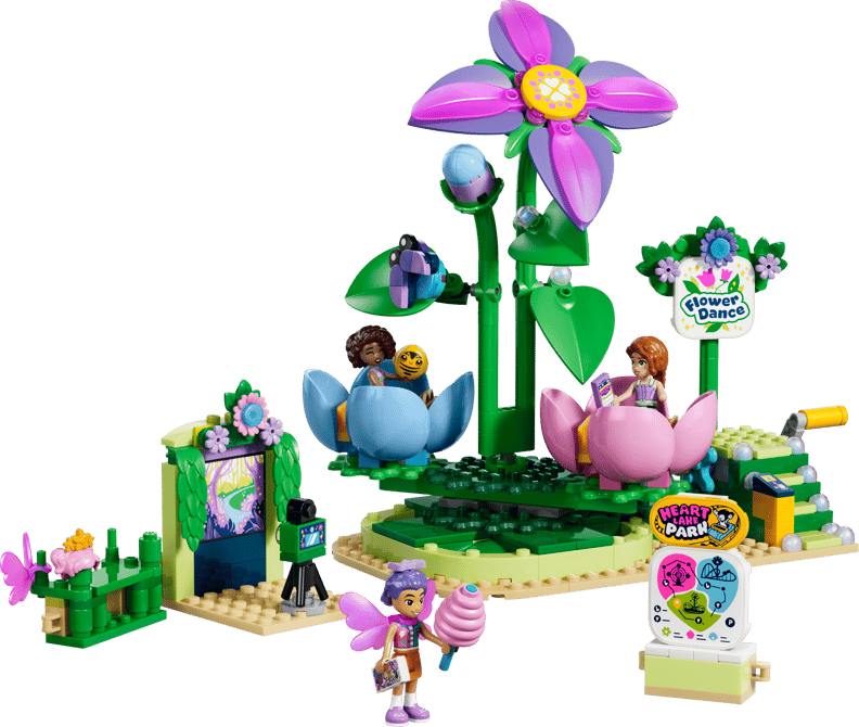 Tekop-karrusel med blomster og feer (42702)
