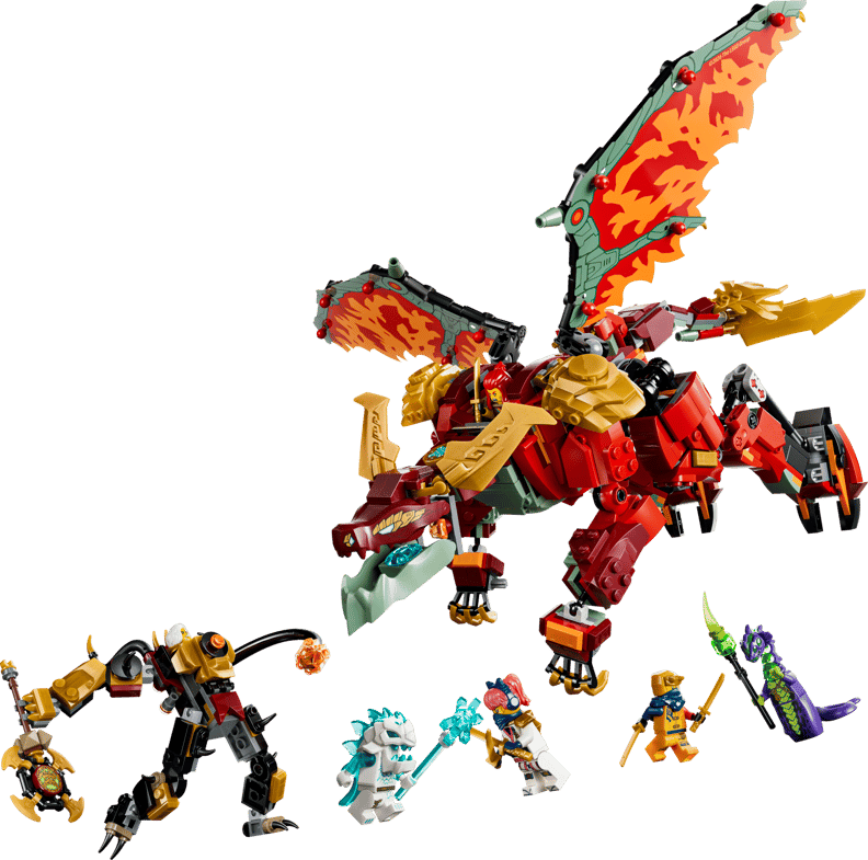 Wyldfyres forvandlingsdrage-mech (71868)