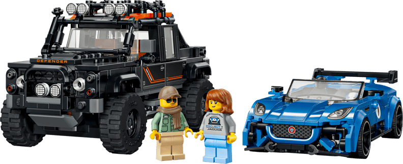 Jaguar Project 7 og Land Rover Defender (77264)