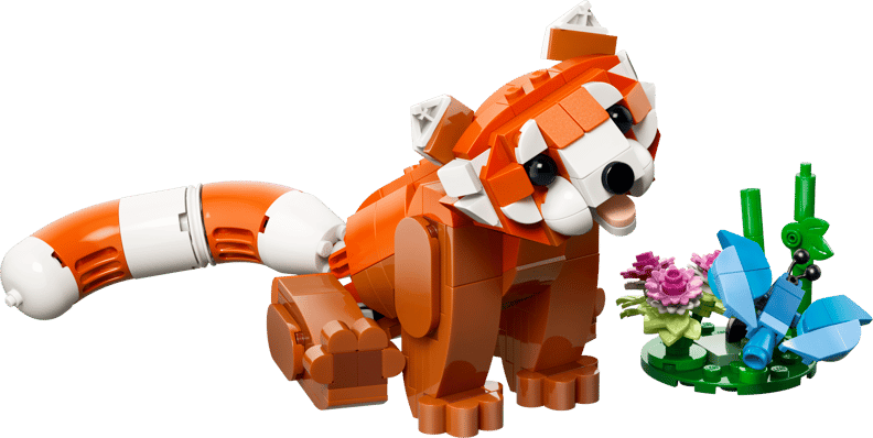 Søde dyr: Rød panda (31394)
