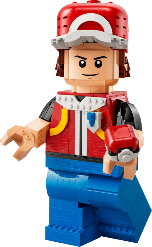 Opskaleret Red-minifigur (40868)