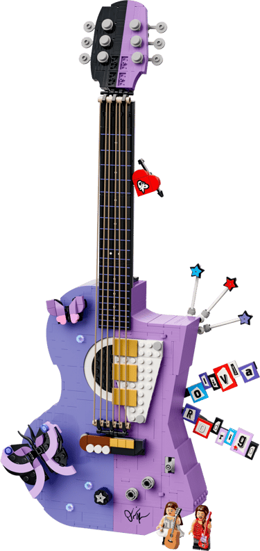 Olivia Rodrigos dobbeltguitar (43031)