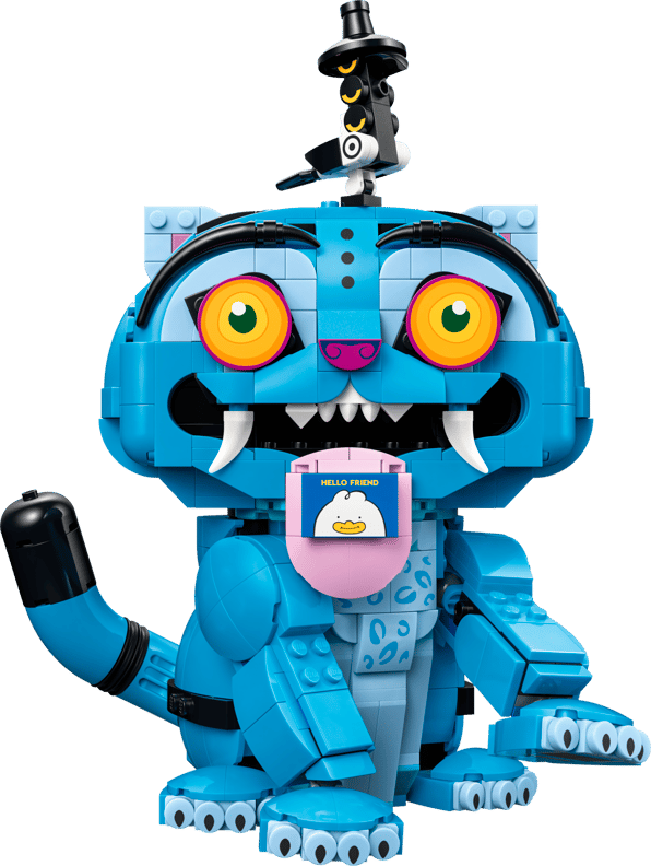 Tigeren Derpy og fuglen Sussie (72537)