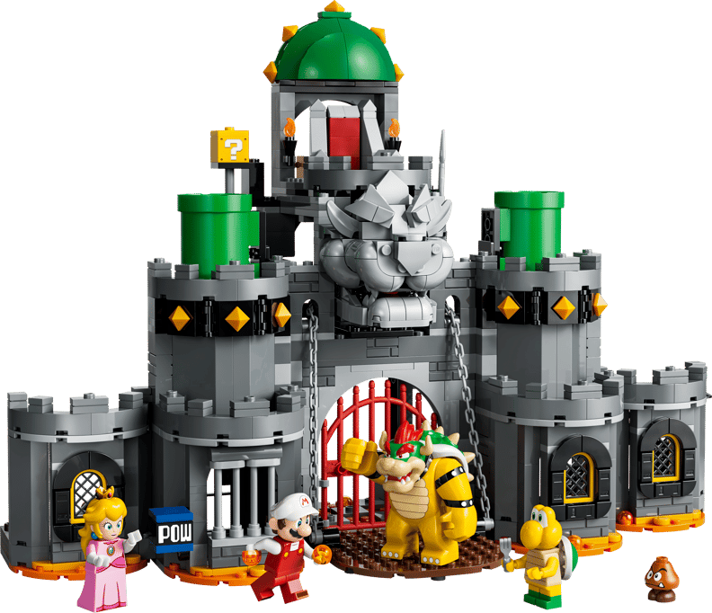 Fire Mario og Bowser’s Castle (72060)